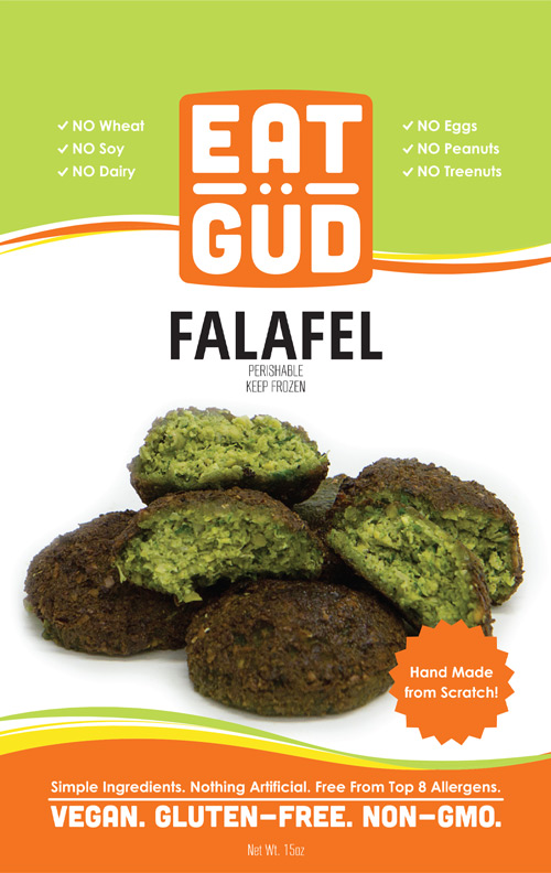 The Packaging for Original Falafel